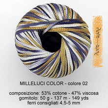 Carica l'immagine nel visualizzatore di Gallery, Miss Tricot MILLELUCI COLOR