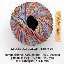 Carica l'immagine nel visualizzatore di Gallery, Miss Tricot MILLELUCI COLOR