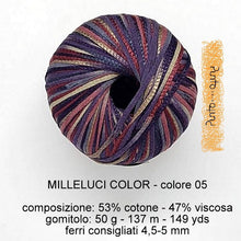 Carica l'immagine nel visualizzatore di Gallery, Miss Tricot MILLELUCI COLOR