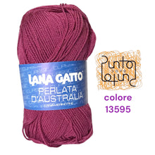 Carica l'immagine nel visualizzatore di Gallery, Lana Gatto PERLATA D'AUSTRALIA