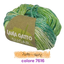 Carica l'immagine nel visualizzatore di Gallery, Lana Gatto SUGAR STAMPATO