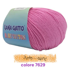 Carica l'immagine nel visualizzatore di Gallery, Lana Gatto BABY COTTON