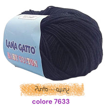 Carica l'immagine nel visualizzatore di Gallery, Lana Gatto BABY COTTON
