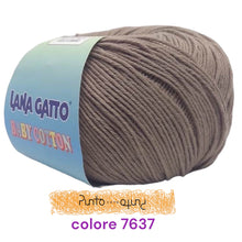 Carica l'immagine nel visualizzatore di Gallery, Lana Gatto BABY COTTON