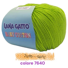 Carica l'immagine nel visualizzatore di Gallery, Lana Gatto BABY COTTON
