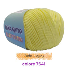 Carica l'immagine nel visualizzatore di Gallery, Lana Gatto BABY COTTON