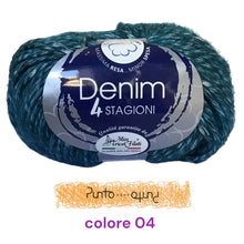 Carica l'immagine nel visualizzatore di Gallery, Miss Tricot DENIM 4 STAGIONI