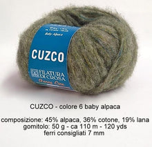 Carica l'immagine nel visualizzatore di Gallery, Filatura di Crosa CUZCO - alpaca baby