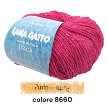 Carica l'immagine nel visualizzatore di Gallery, Lana Gatto ITACA con paillettes