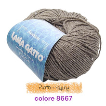 Carica l'immagine nel visualizzatore di Gallery, Lana Gatto ITACA con paillettes