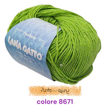 Carica l'immagine nel visualizzatore di Gallery, Lana Gatto ITACA con paillettes