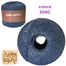 Carica l'immagine nel visualizzatore di Gallery, Lana Gatto NEW GLITTER