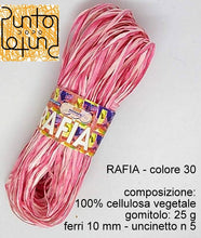 Carica l'immagine nel visualizzatore di Gallery, Adriafil RAFIA