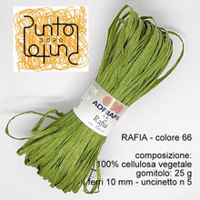 Carica l'immagine nel visualizzatore di Gallery, Adriafil RAFIA