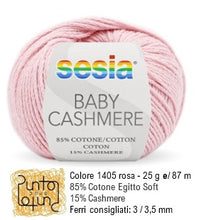 Carica l'immagine nel visualizzatore di Gallery, Sesia BABY CASHMERE