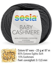 Carica l'immagine nel visualizzatore di Gallery, Sesia BABY CASHMERE