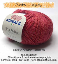 Carica l'immagine nel visualizzatore di Gallery, Adriafil SIERRA ANDINA