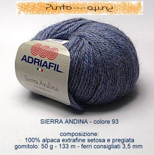 Carica l'immagine nel visualizzatore di Gallery, Adriafil SIERRA ANDINA