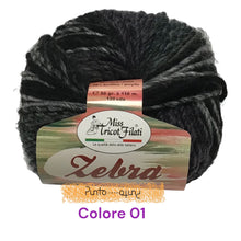 Carica l&#39;immagine nel visualizzatore di Gallery, Miss Tricot ZEBRA

