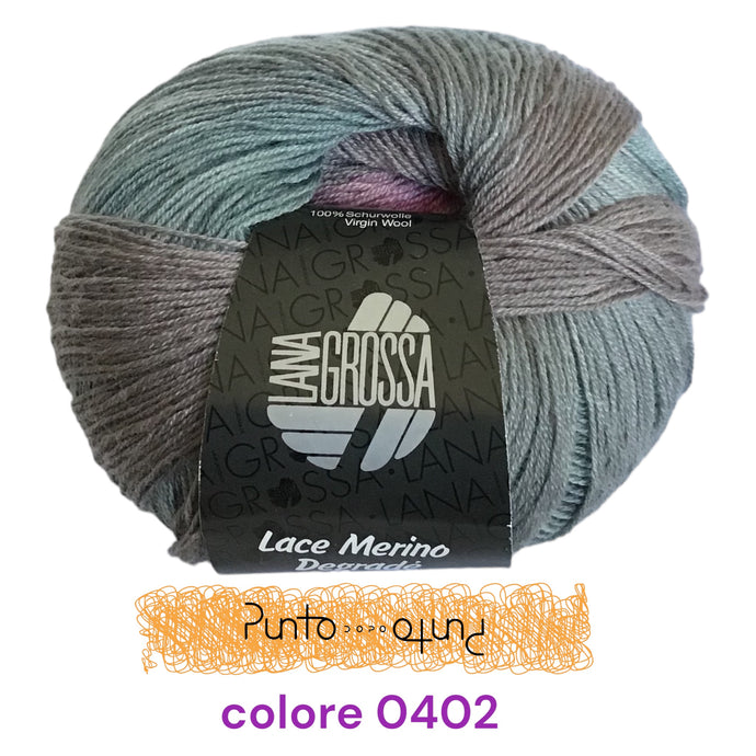Lana Grossa LACE MERINO DEGRADE'