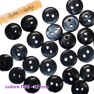 Bottoni Setacril Poliestere - 12 mm - cod 1575