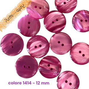 Bottoni Setacril Poliestere - 12 mm - cod 1575