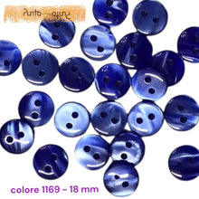 Carica l&#39;immagine nel visualizzatore di Gallery, Bottoni Setacril Poliestere - 18 mm - cod 1576
