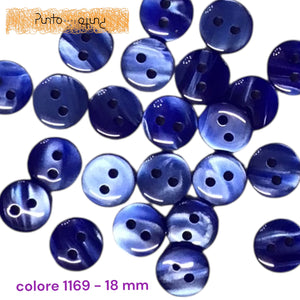 Bottoni Setacril Poliestere - 18 mm - cod 1576