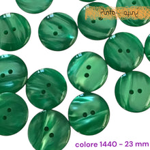 Carica l&#39;immagine nel visualizzatore di Gallery, Bottoni Setacril Poliestere - 23 mm - cod 1577
