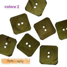 Carica l'immagine nel visualizzatore di Gallery, Bottoni Inspiration Esprit Nature Cocco - cod. 1327
