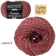 Carica l'immagine nel visualizzatore di Gallery, Filatura di Crosa ZARINA MOSAICO
