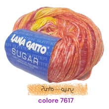 Carica l&#39;immagine nel visualizzatore di Gallery, Lana Gatto SUGAR STAMPATO
