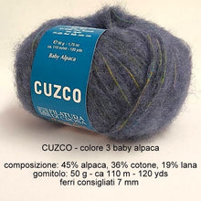 Carica l&#39;immagine nel visualizzatore di Gallery, Filatura di Crosa CUZCO - alpaca baby
