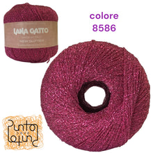 Carica l&#39;immagine nel visualizzatore di Gallery, Lana Gatto NEW GLITTER
