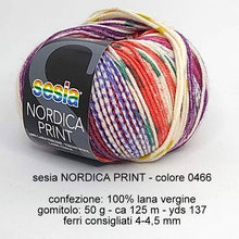 Carica l&#39;immagine nel visualizzatore di Gallery, sesia NORDICA PRINT
