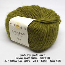 Carica l&#39;immagine nel visualizzatore di Gallery, Rowan ALPACA CLASSIC
