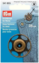 Carica l&#39;immagine nel visualizzatore di Gallery, Prym Bottoni automatici per lana in plastica e in ottone
